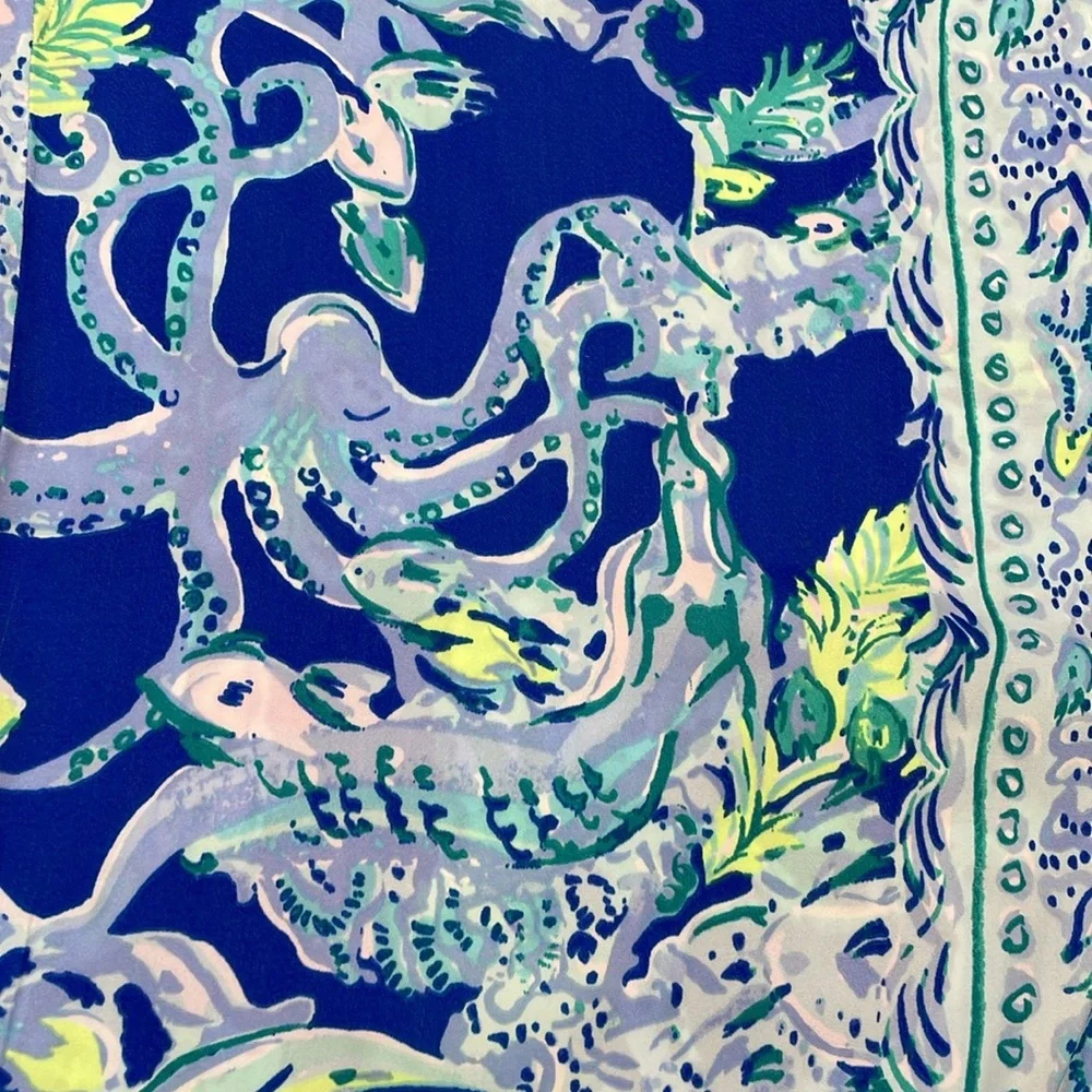 NWT Lilly Pulitzer Pim Jumpsuit Sea Sirens Size XS EUC - Picture 12 of 14